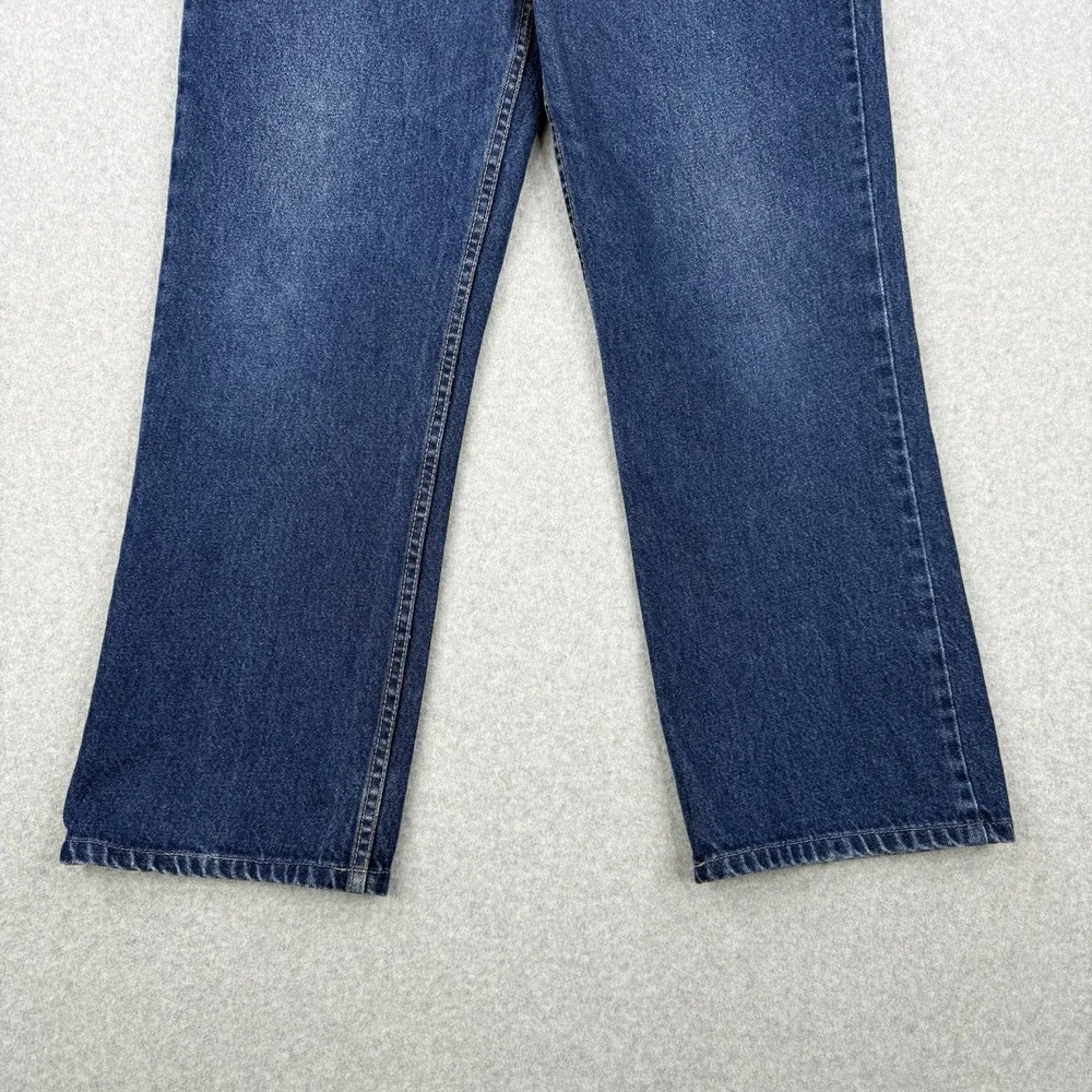 Vintage Levis Jeans Mens 36x36 (Fits 36x27) Medium Wash 517 Bootcut‎ Made In USA